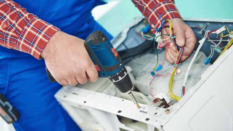 Narlıdere Samsung Samsung çamaşır makinesi kart tamiri – Su almama arızası orijinal parça ile giderildi. - Teknik servis örneği